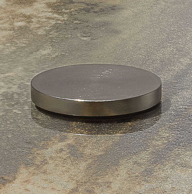 Rascino Side Table H45 Travertine Marble Base