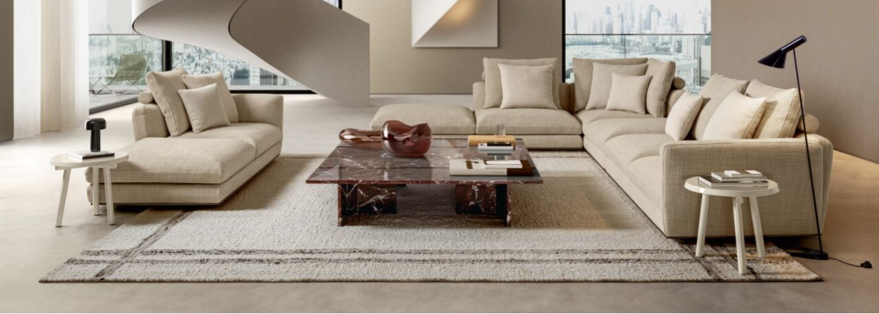 Square Carpet 4x4 Ivory
