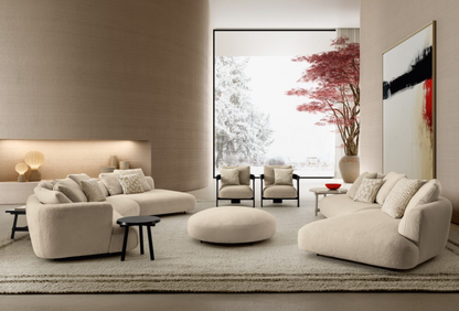 Square Carpet 4x4 Ivory