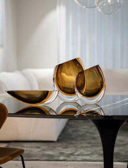 Vase 96 Fume-Ambar