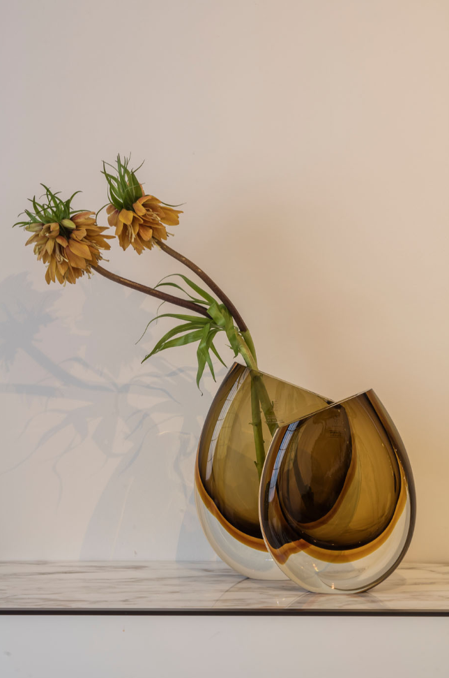 Vase 96 Fume-Ambar