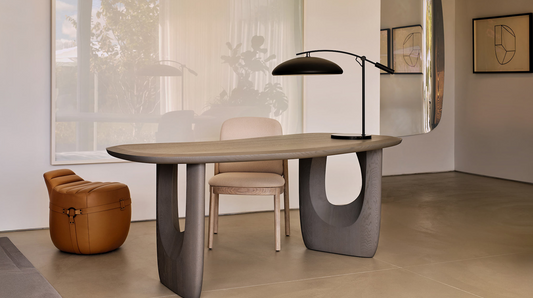Savignyplatz Desk 198 Mist Oak