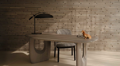 Savignyplatz Desk 198 Mist Oak