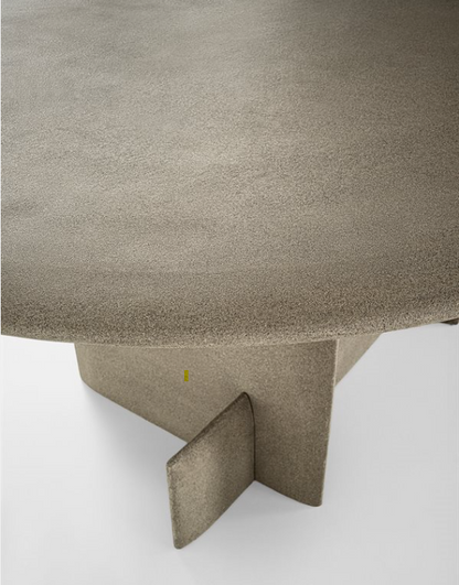 Selce-T Dining table Beige Marble powder