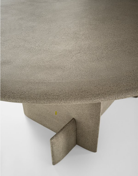 Selce-T Dining Table Beige Marble powder