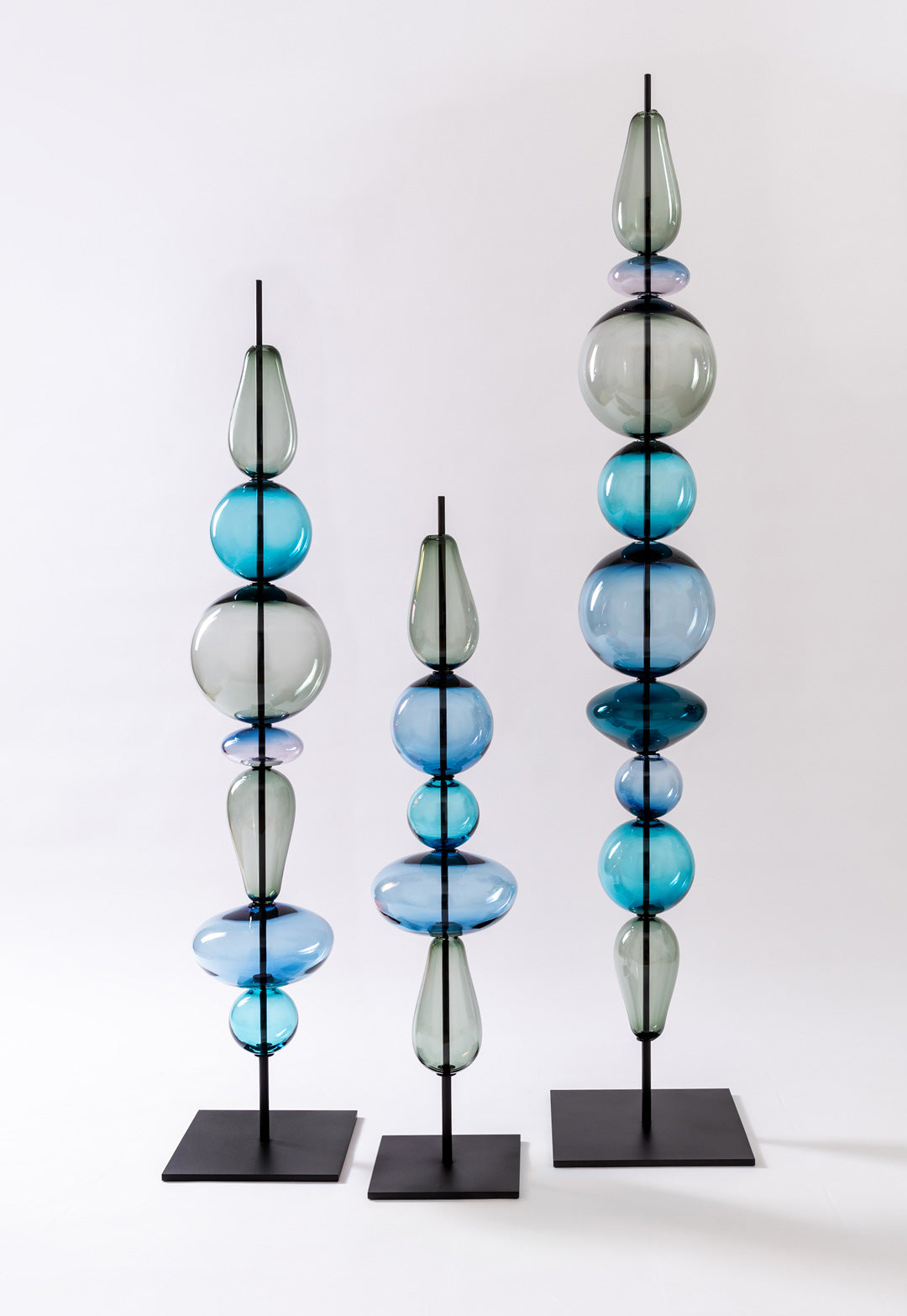 STYLING  ITEM - Stack M / Dark Oxidized / Blue palette / 30 x 150H