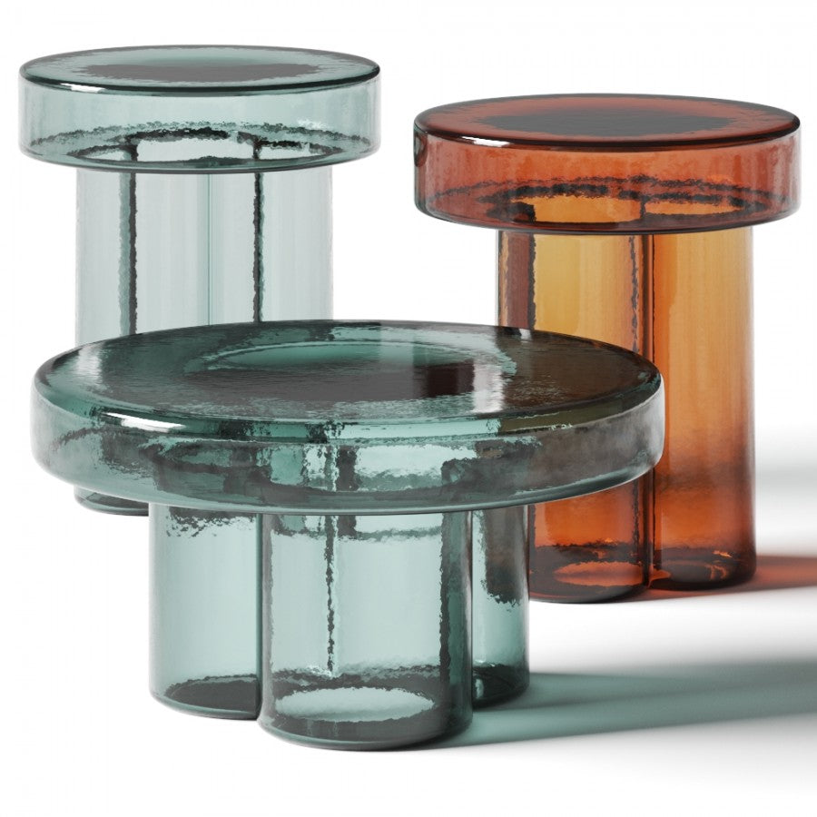 Soda Low Side Table Petrol Green