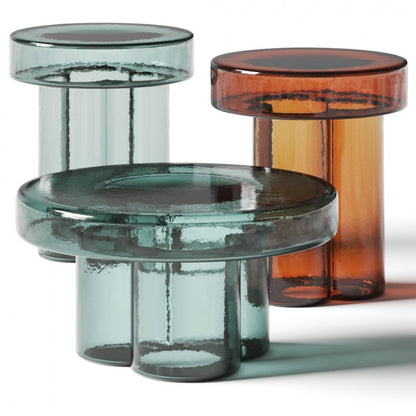 Soda Low Side Table Petrol Green