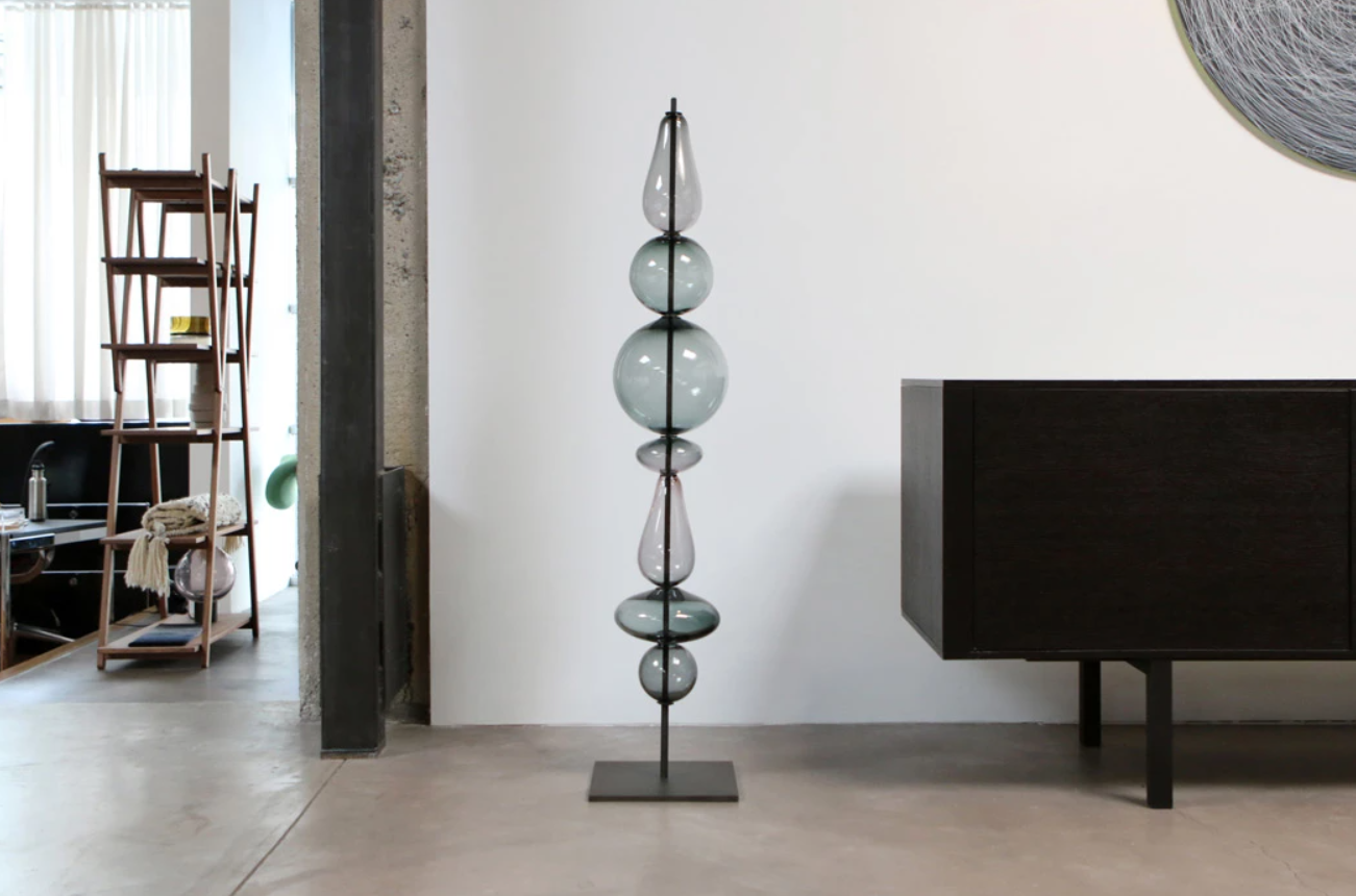 Stack Sculptural Object Smoke