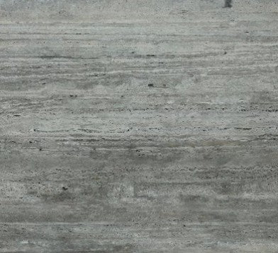 Omar Uno Bedside Table Travertine Titanium