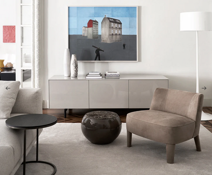 Verner Cabinet Platinum Steel