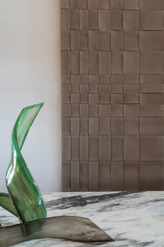 Wall Hanging Zero Stone Nubuck Leather