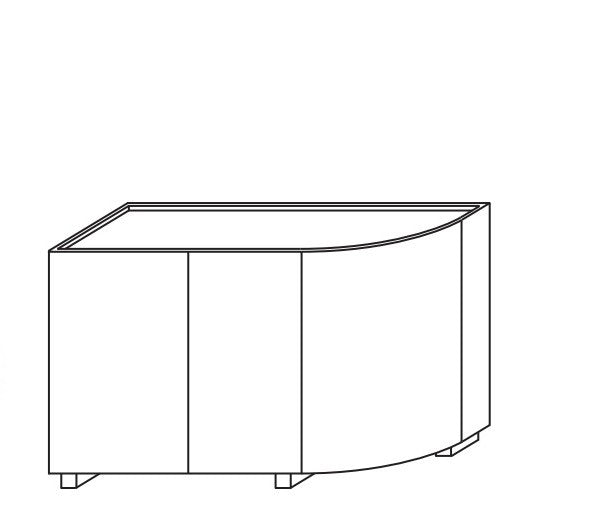 Wallis Quatro Cabinet Right Lava