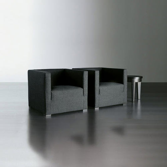 Belmon Armchair Seat 46H Dark Grey was AED 12,160