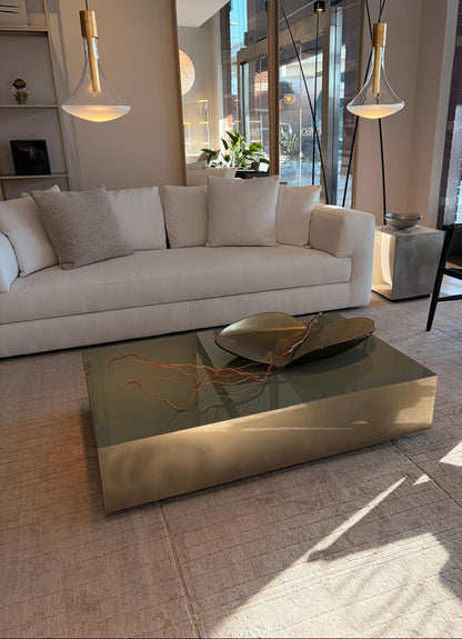 Belt Coffee Table 130 Sage