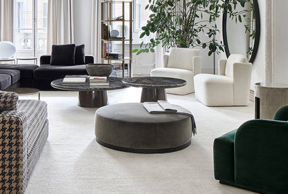 Brons Ottoman Off White Was AED 13,230