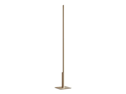 Fly Floor lamp Satin Golden Nickel