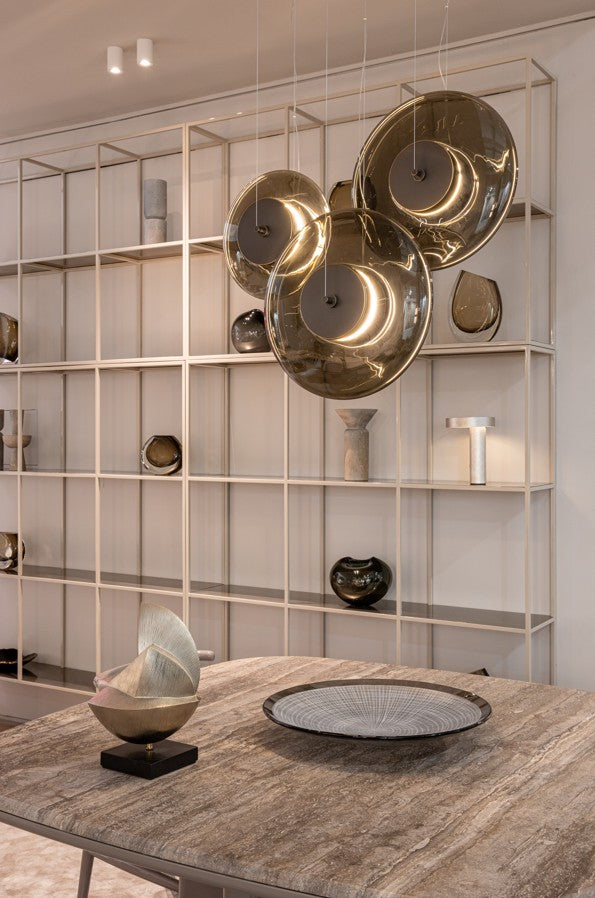 Hardy Wall Unit 150100 Platinum Steel 2 Shelves