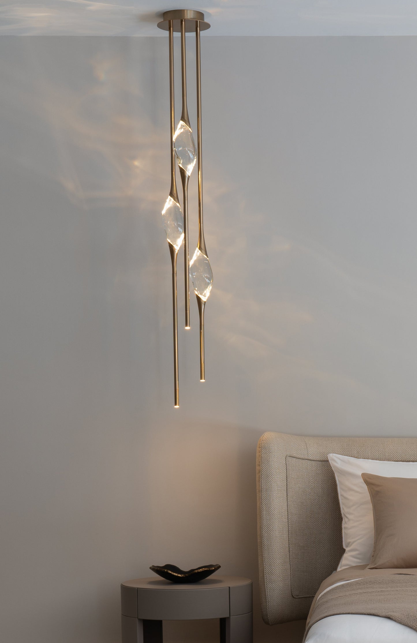 Il Pezzo 12 Pendant Champagne finish 3 pendants