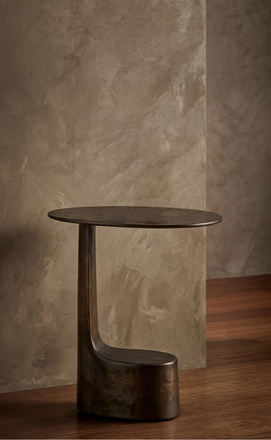 Charles M Side Table Bronze