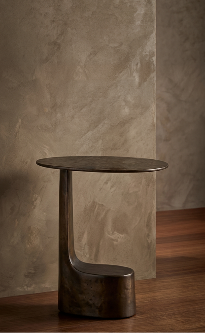 Charles M Side Table Bronze