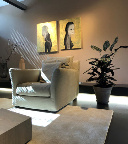 Sergio Armchair Brown Was AED 13,337