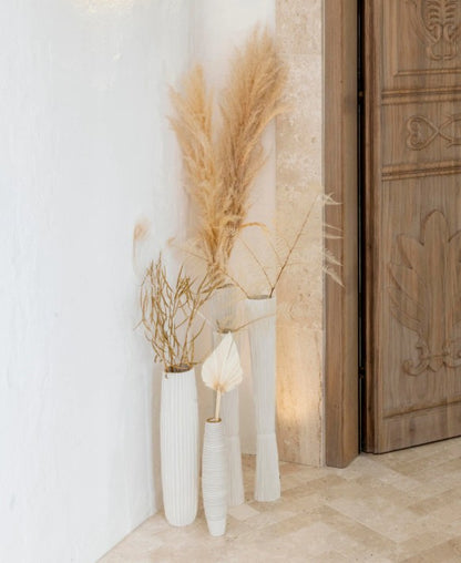 STYLING  ITEM - Vase Kion-D / White  / D8 x 49H