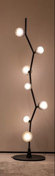 Ivy Floor lamp Smoked Grey