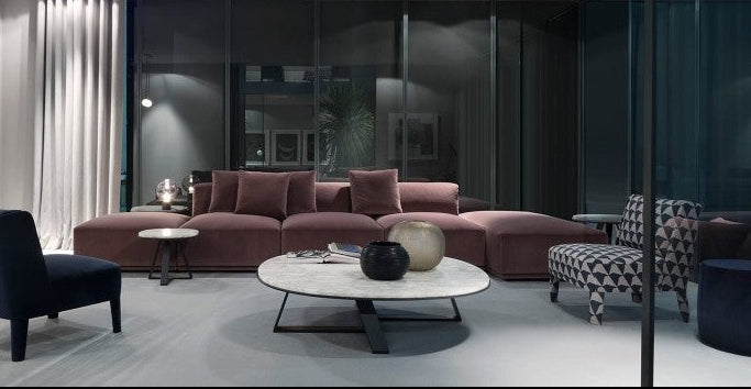Judd Coffee Table Glossy Calacatta Black