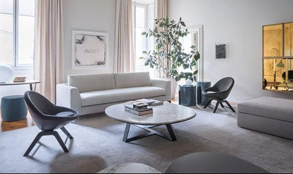 Judd Coffee Table Glossy Calacatta Black