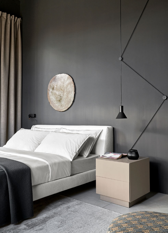 Karl Bedside Table Sand