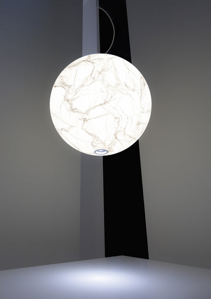 Moon 80 Pendant White Japanese Paper
