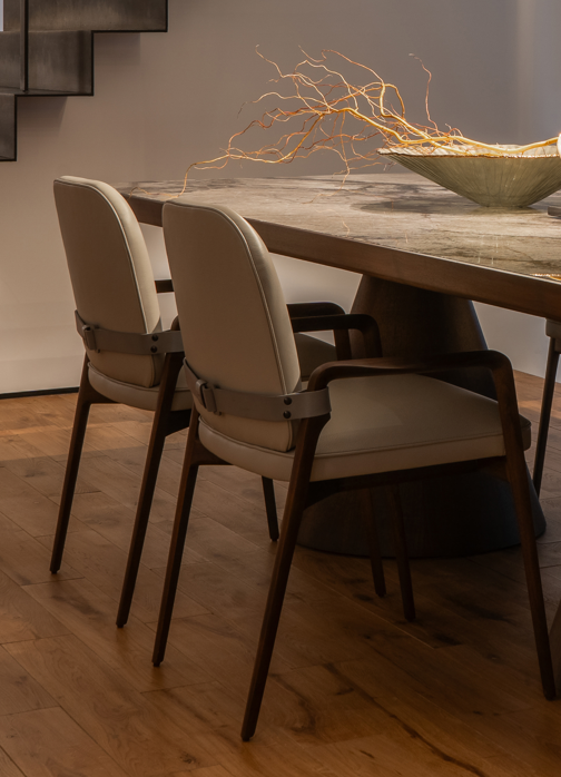 Remy Dining Chair Matt Walnut Tobacco finish was AED 14,874+