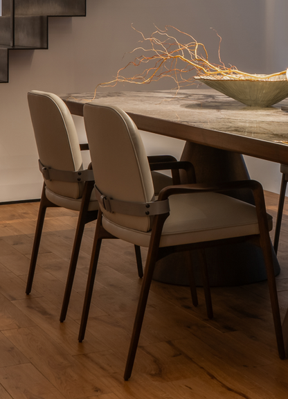 Remy Dining Chair Matt Walnut Tobacco finish was AED 14,874+