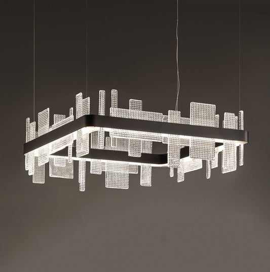 Ribbon Pendant 80 Black