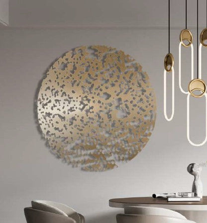 Sun Satin brushed Golden steel