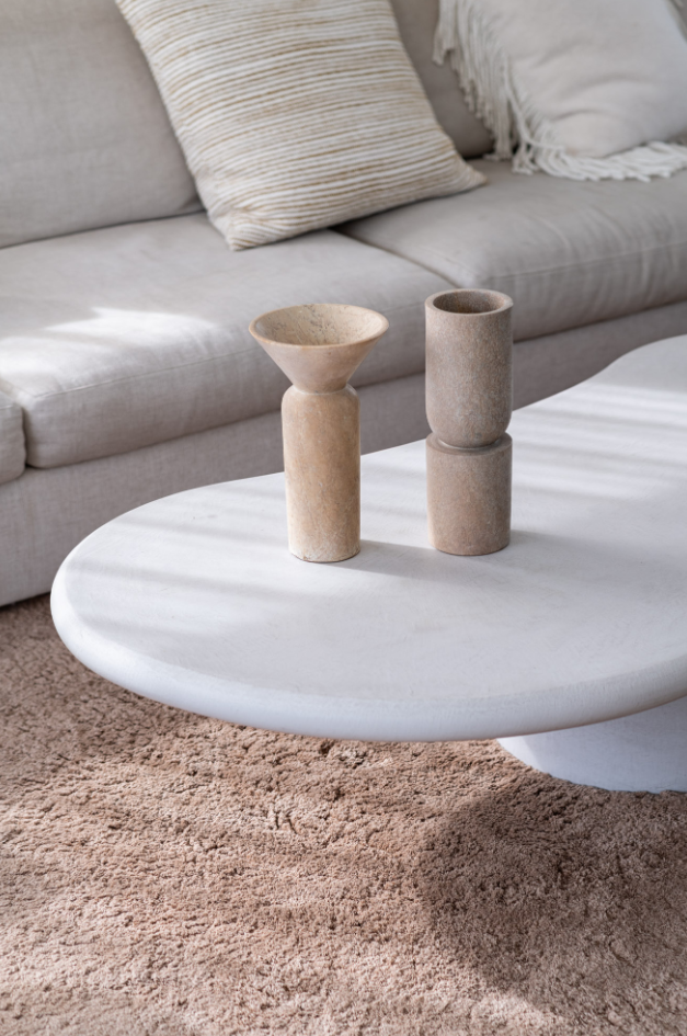 Totem Vase 04 Brown