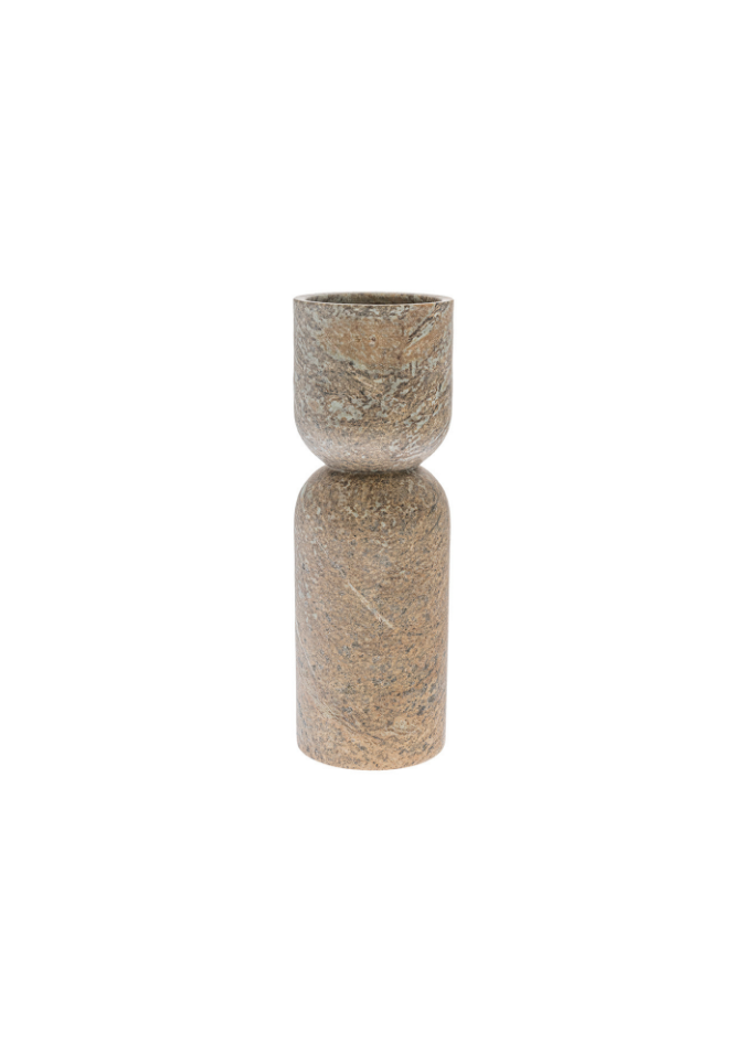 Totem Vase 01 Brown