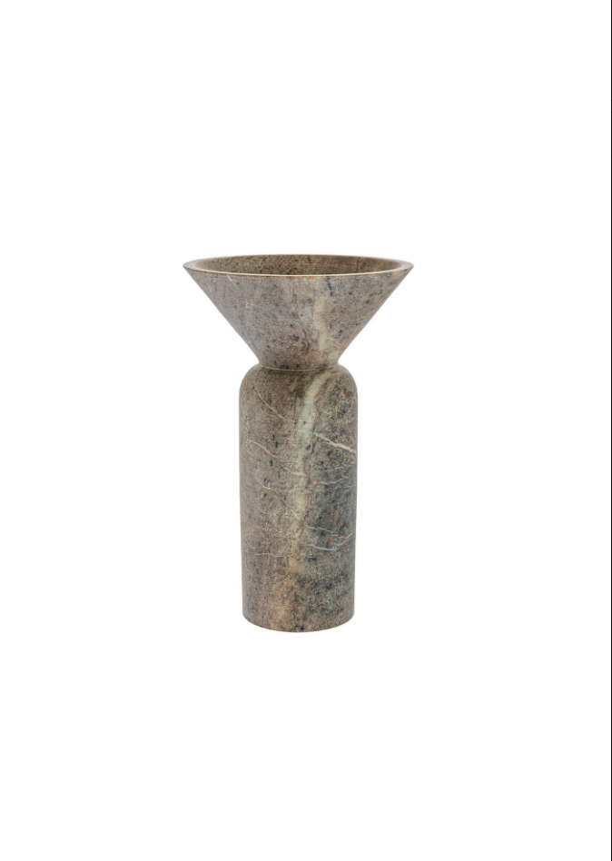 Totem Vase 04 Brown